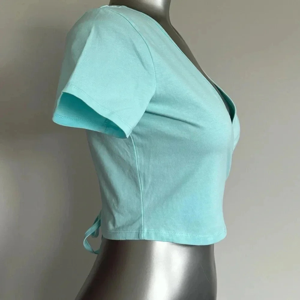 $10 Add-On | Wrap Around Crop Top - Picture 3 of 14